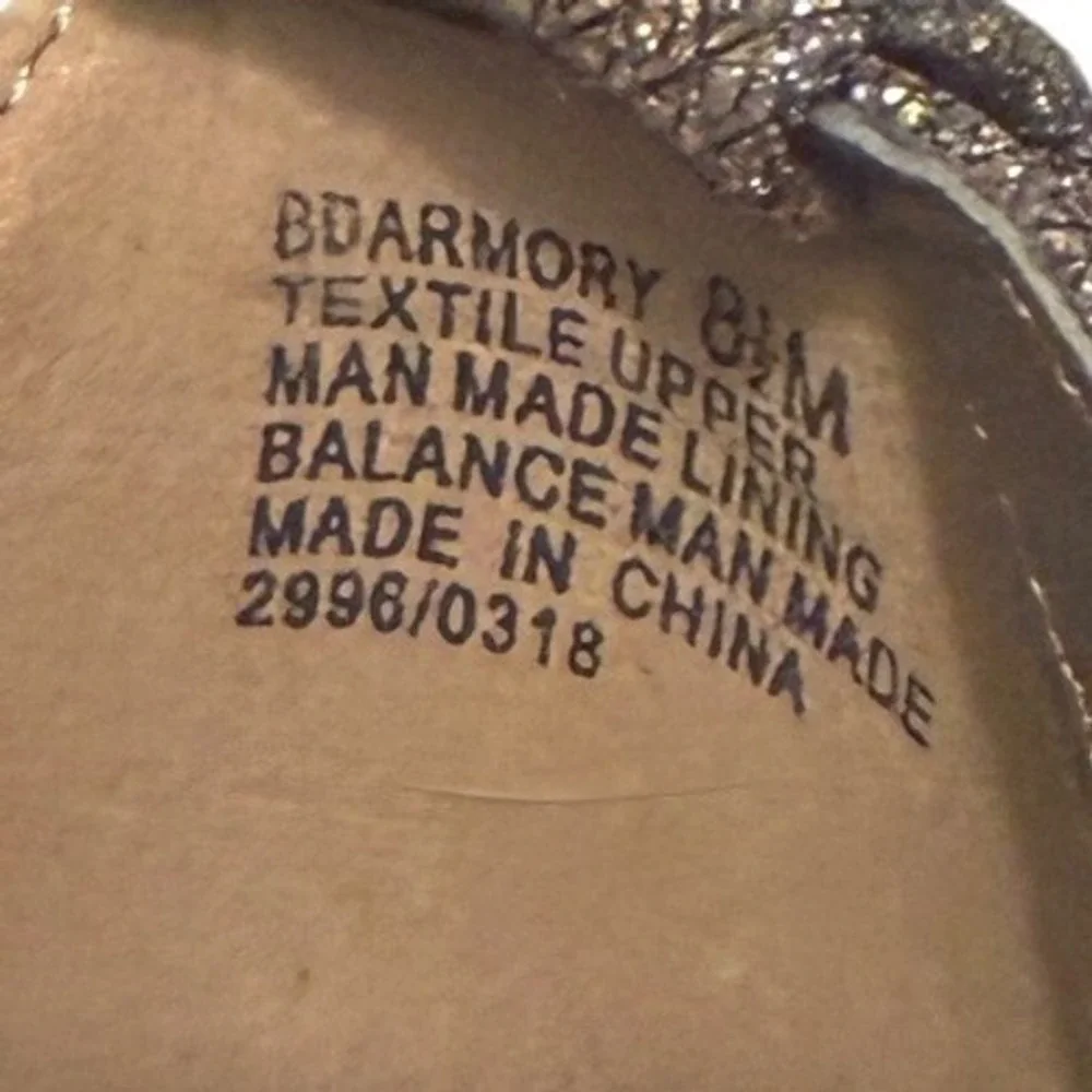 Bandolino armory glitter